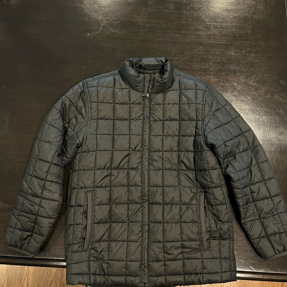 Old Navy Boys LG (10-12) Black Puffer Jacket
